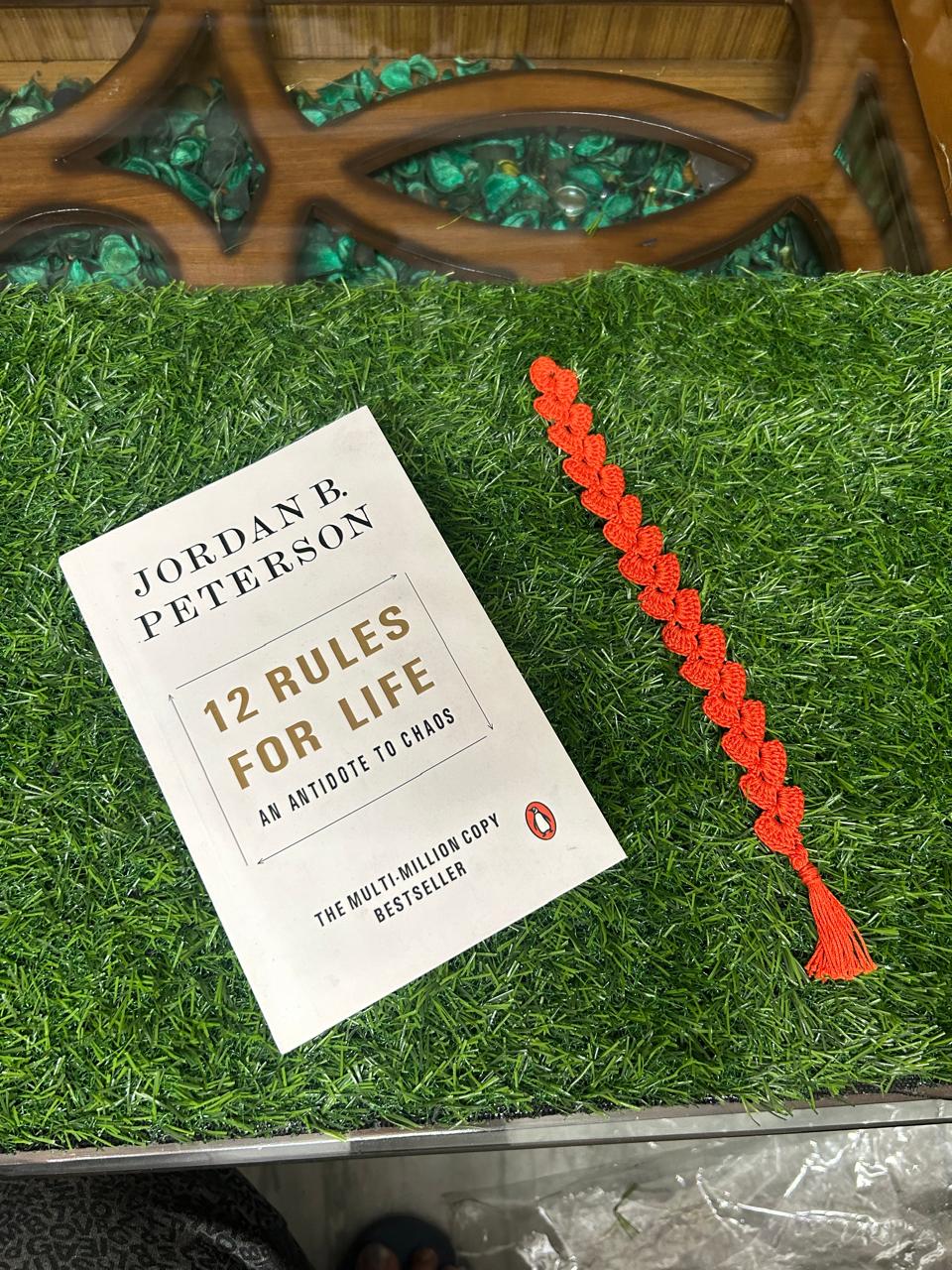 Crochet Book Mark & Book Cover 06