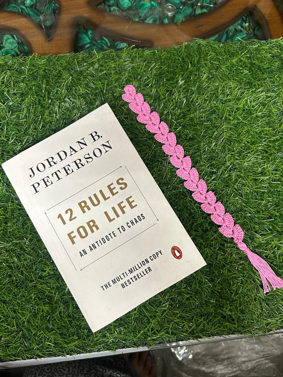 Crochet Book Mark & Book Cover 04