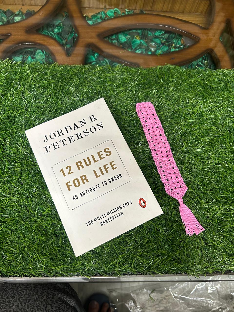 Crochet Book Mark & Book Cover 08